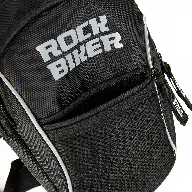 Сумка для мотоциклистов ROCK BIKER портативная поясная бананка из ткани Оксфорд