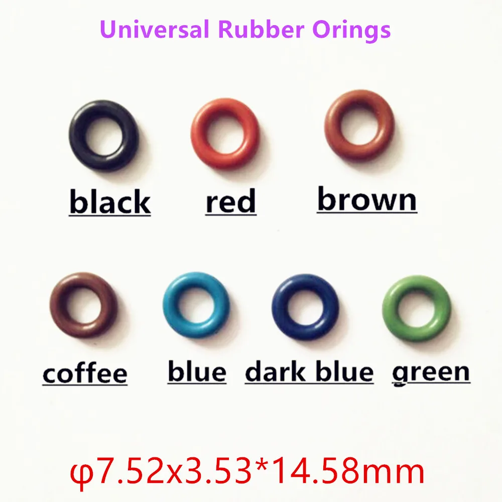 

150pcs Universal Injector Rubber Oring For ASNU08C GB3-100 O-Rings For Fuel Injector Repair Kit/Service kit AY-O2012