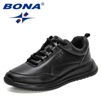 bona 2021 new designers fashion classics sneakers men casual shoes brand outdoor leisure footwear mansculino zapatillas hombre