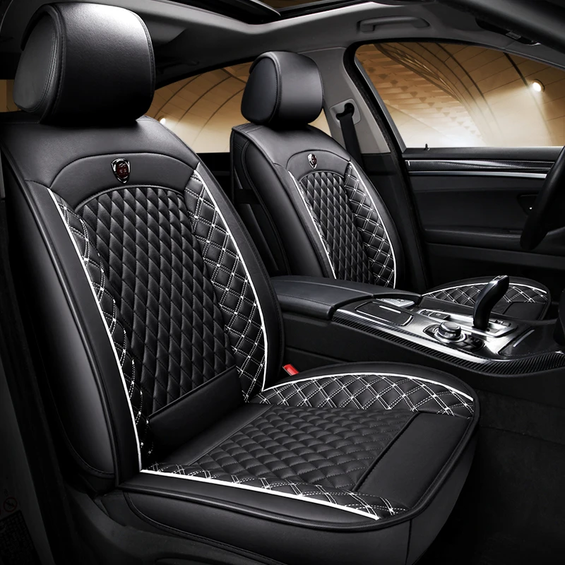 

Front + Rear Car Seat Cover for MITSUBISHI Lancer Outlander PHEV Pajero Sport V93 V97 Shogun Sport Triton