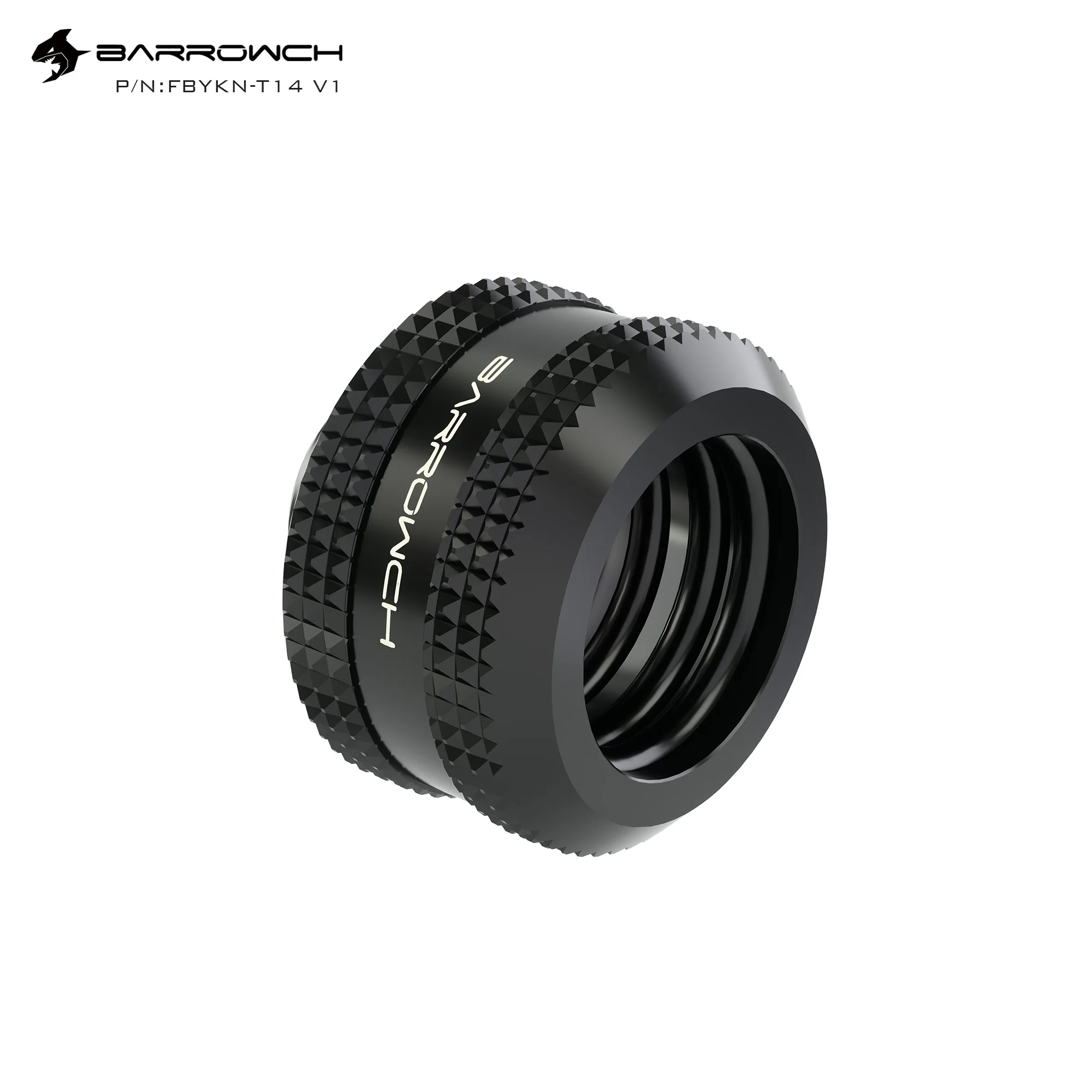 Barrowch FBYKN T12 V1/FBYKN T14 T16 V1 Компрессионный фитинг для OD12mm/14mm/16mm Жесткий трубопровод