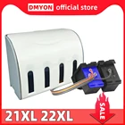 DMYON, совместимый с Hp 21 22 непрерывной подачи чернил Системы с чернилами Hp DeskJet F300 F310 F325 F335 F340 F350 F370 F380 картридж с чернилами для принтера
