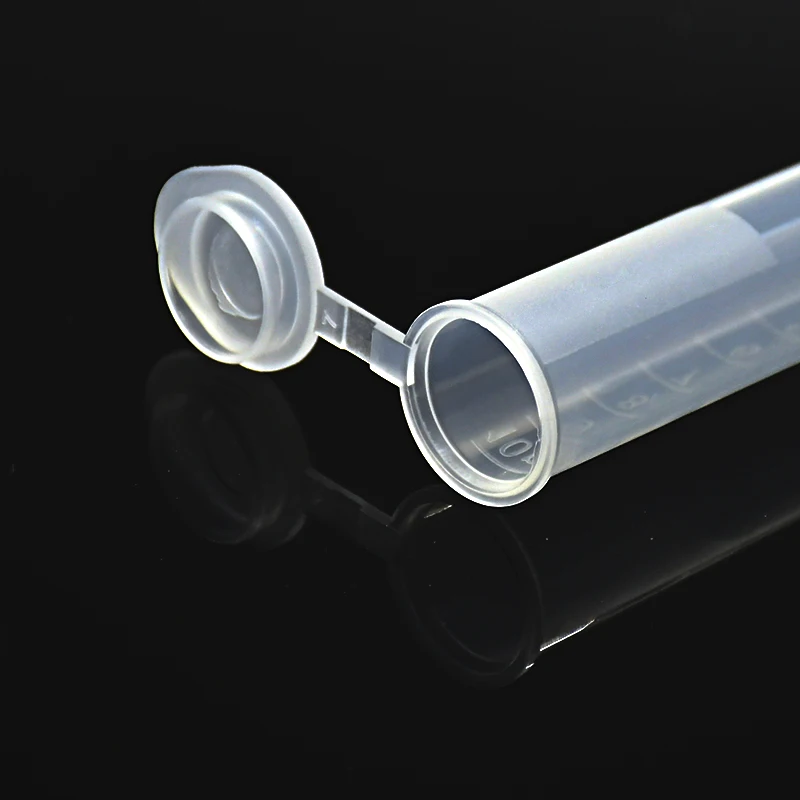 Центрифужная трубка 10 мл лабораторная центрифужная с круглым дном пресс крышка