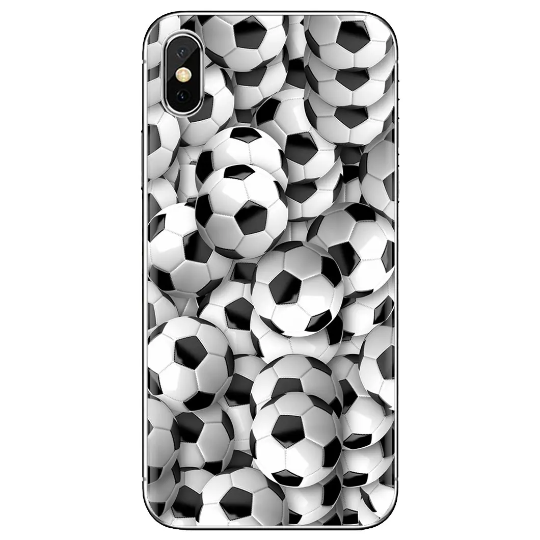 Силиконовый чехол для Huawei P8 P9 P10 P20 P30 P Smart 2019 Honor Mate 9 10 20 8X 7A 7C Pro Lite футбольный мяч на
