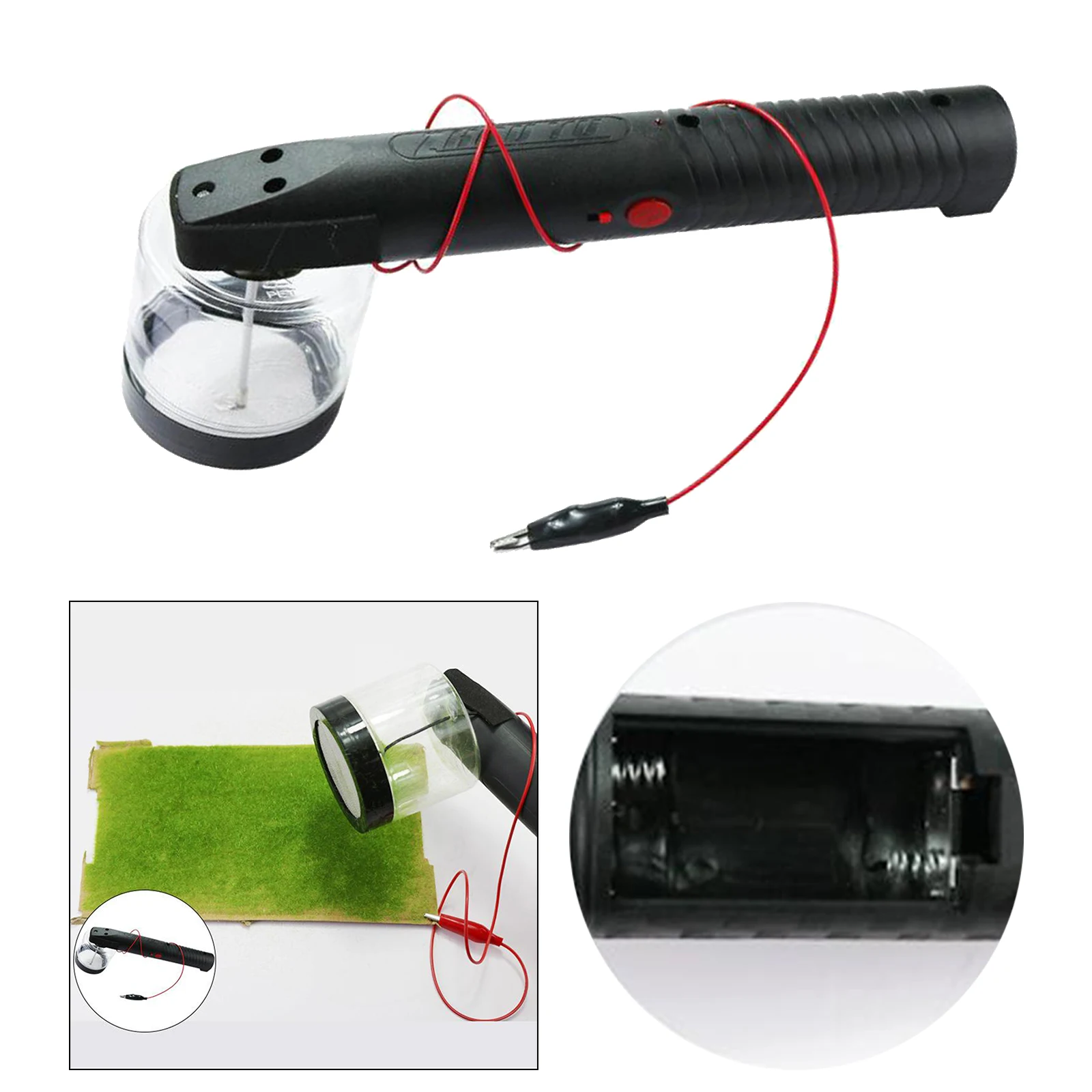 

Mini Static Grass Applicator Kit Modelling Railway Scale for DIY Craft