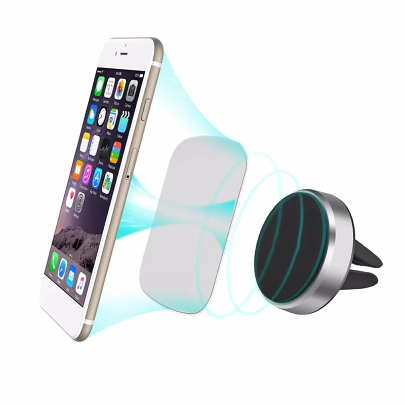 Универсальный автомобильный держатель MALUOKASA для iPhone 6 7 Air Vent Mount магнитный автомобильный держатель для телефона Подставка для samsung huawei Авто gps кронштейн авто держатель телефона крепление телефона