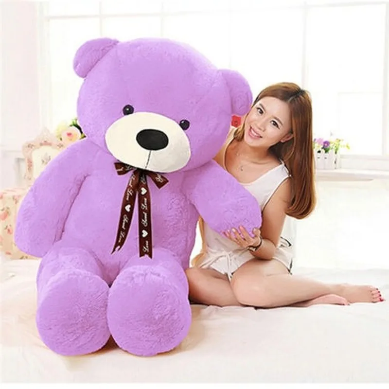 

New 47In.Giant Big Cute Plush Stuffed Purple Teddy Bear Soft Cotton Toy 120Cm Mini Plush Toy Plush/Nano Doll