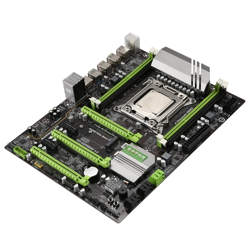 X79 турбо материнская плата LGA2011 ATX Combos E5 2620 CPU 2 шт. X 8 ГБ = 16 DDR3 RAM 1600 МГц PC3 12800R PCI-E NVME M.2