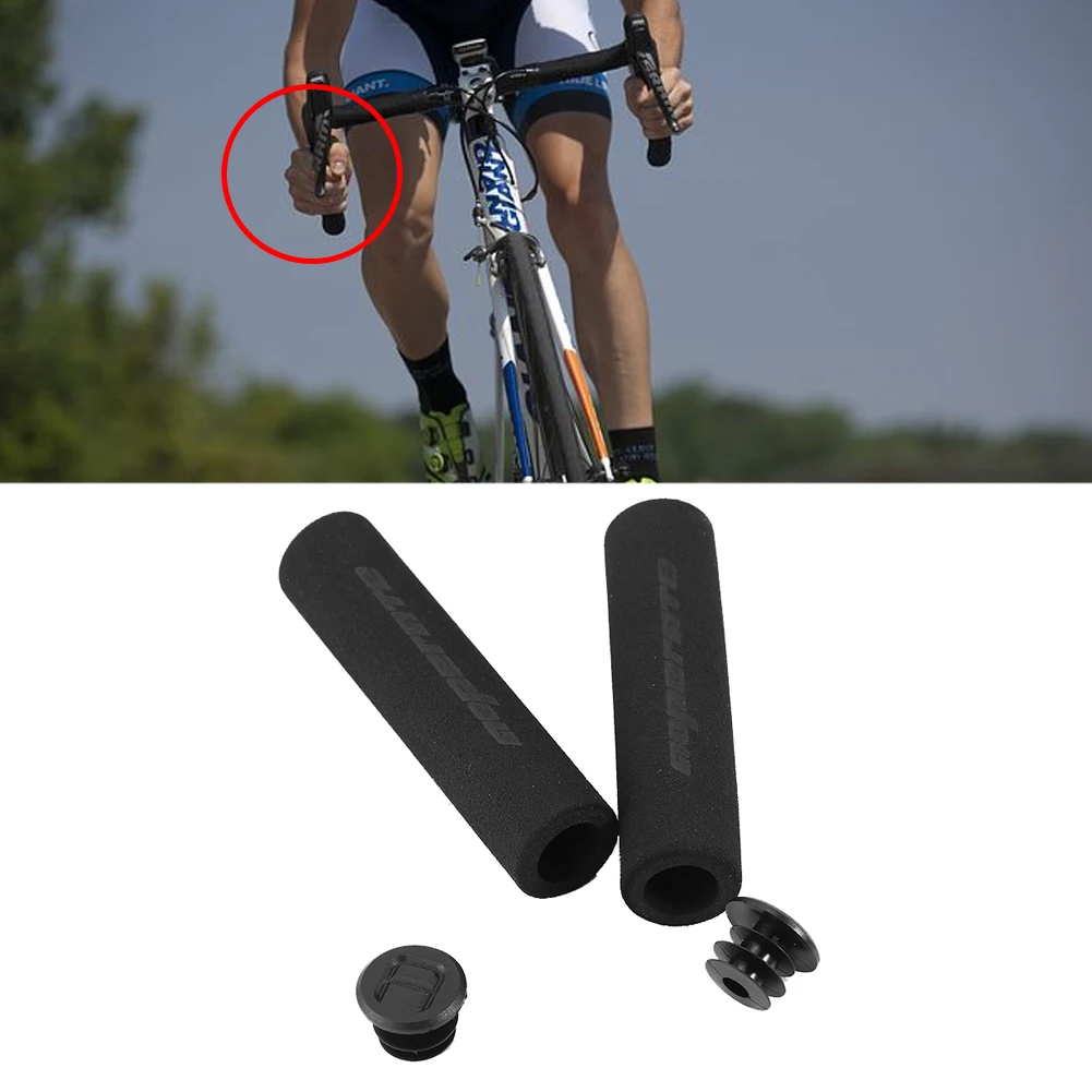 1 пара мягкие губчатые накладки на ручки для велосипеда покрытие горного