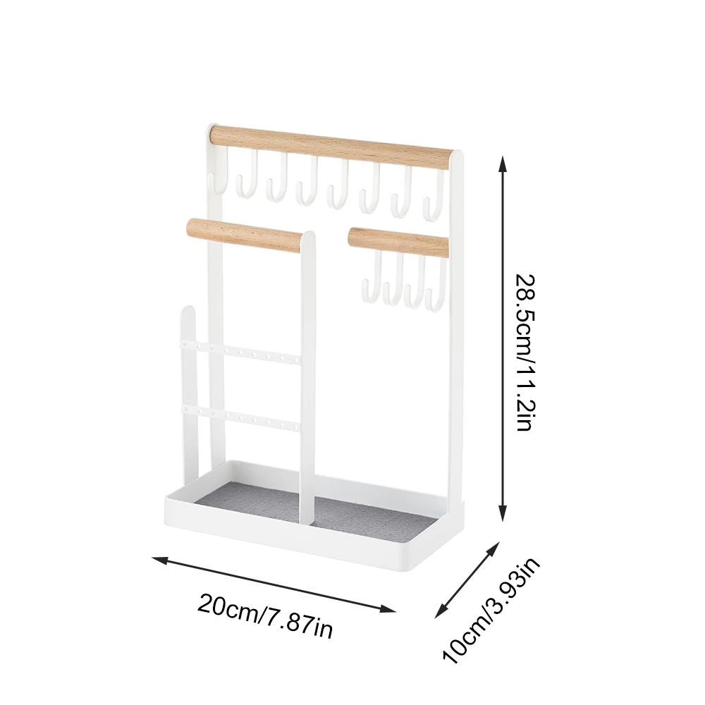 

Jewelry Organizer Stand Free Standing Jewelry Tree Hanging Necklace Earring Jewelry Bracelet Display Holde