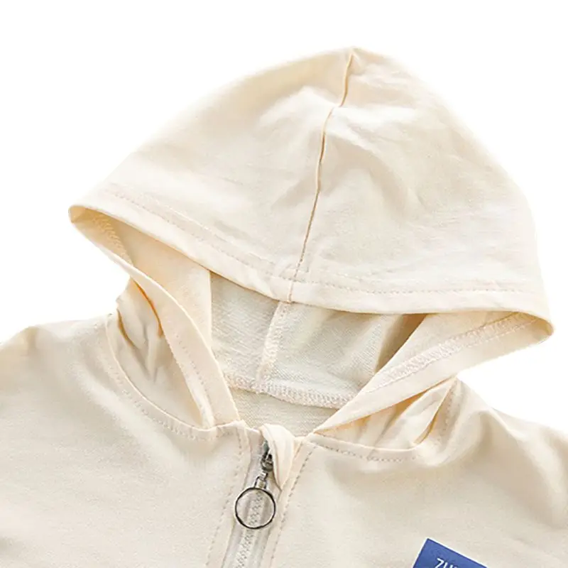 Весенне осенняя Повседневная модная детская толстовка с длинными рукавами в