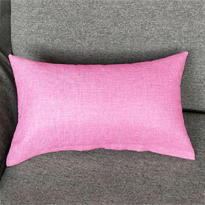 Soft Solid Cushion Cover High Quality White Yellow Blue Pillow Bedroom Sofa Decorative Pillowcases 30x50cm Case Hot | Дом и сад