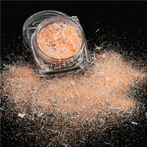 AC04 Блестки для ногтей Волшебная пудра фантазия блестки карамельный цвет блестки любовь звезда смешанные Блестки для рукоделия Свадебные украшения 8 г - Цвет: AC04