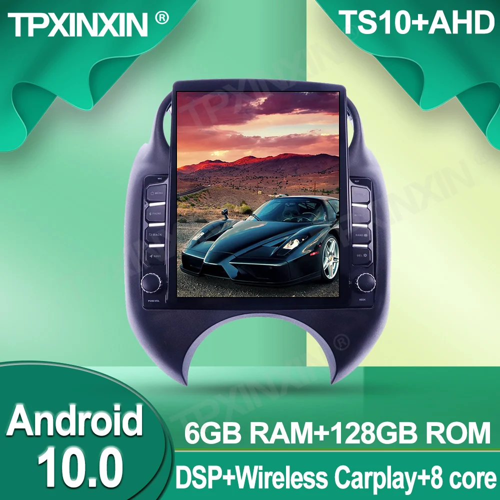 저렴한 닛산 맥스 2010-2016 용 안드로이드 10 128G 무선 카플레이 터치 스크린 스테레오 수신기 자동차 GPS 네비게이션 라디오 플레이어 라디오