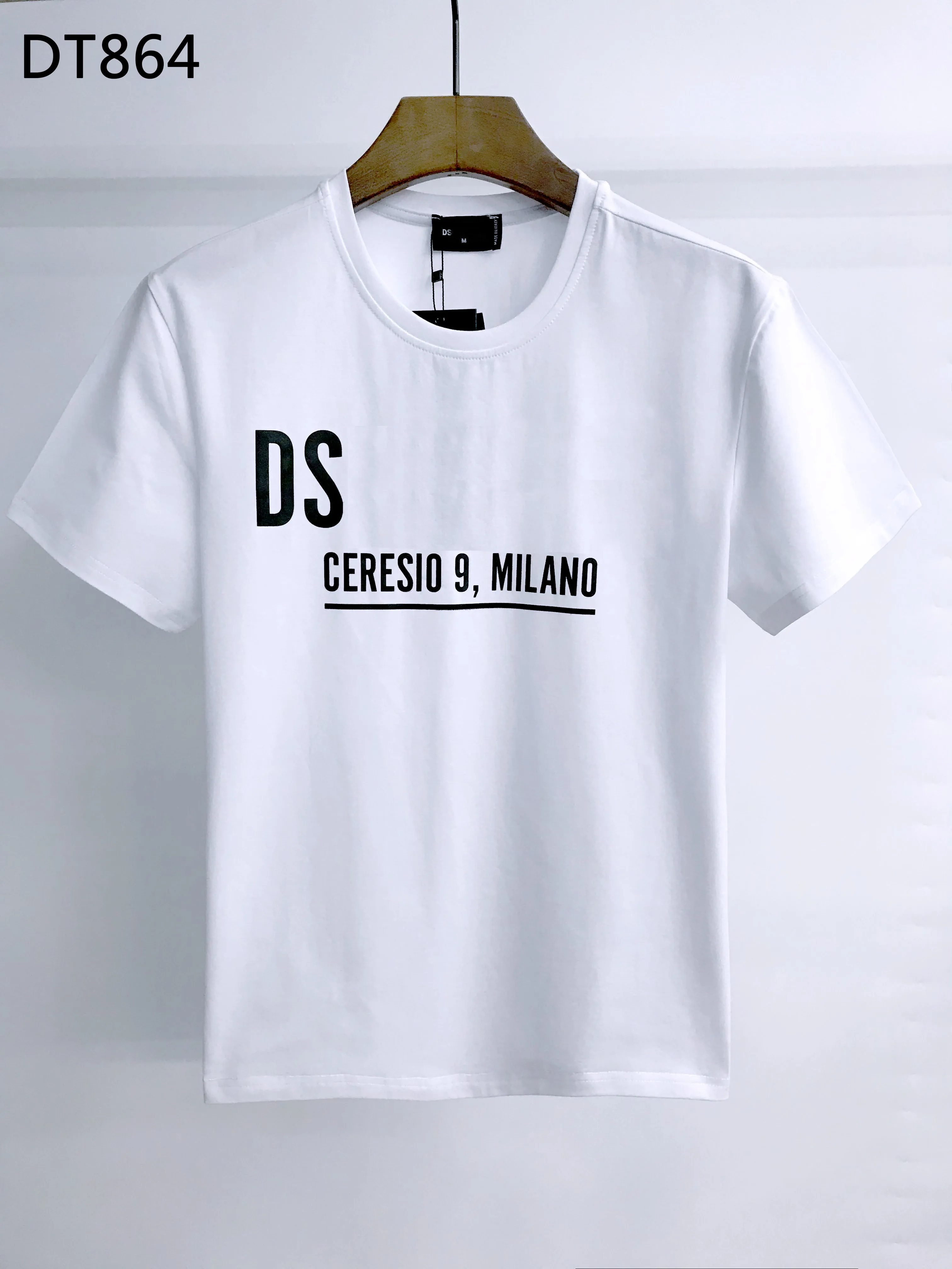 Новинка футболка DSENDQI стиль унисекс Повседневная крутая DSQ DT864|Мужские футболки| |