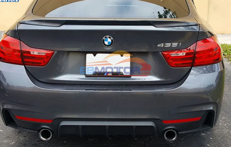 M Производительность Тип реального углеродного волокна задний спойлер для BMW 4