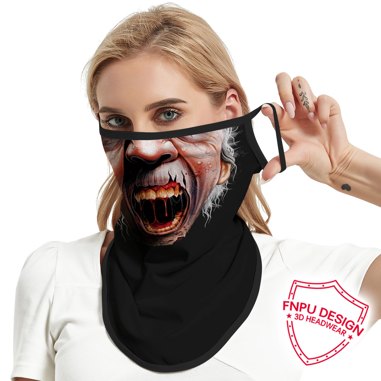 

Crazy Anime Joker Mask Bike Motorcycle Ski Headwear Neck Bandanas Sun Wind Protect Sport Scarf