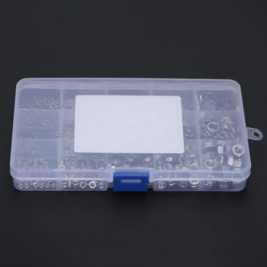 630 шт. плоская шайба из нержавеющей стали + пружинная прокладка гайка M2 M3 M4 M5 M6