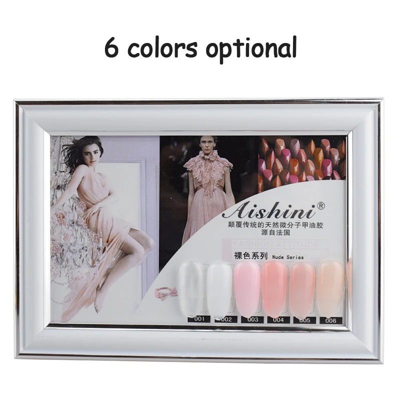 

6Color Nail Extension Gel Paperless Nail Polish Gel Crystal Quick Nail Extension Clear Crystal UV LED Builder Gel 30ml TSLM1