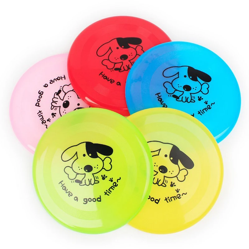 Bite-Resistant Dog Flying Disc Toy Tough Floatable Dog Disk for Small Medium Large Dogs Training Toys Outdoor Interactive Toys