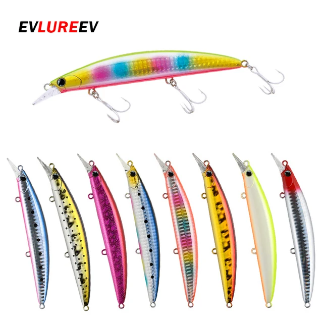 Big Crankbait Minnow Fishing Lure Floating Hard Bait130mm/23g 19g Artificial Bait Fishing Wobblers Swimming Carp Fishing tackle 1