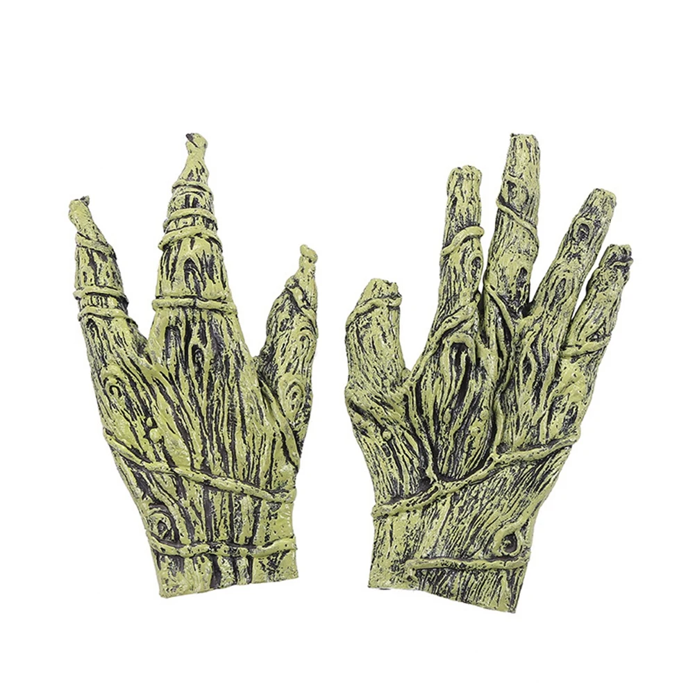 Halloween Makeup Hands Glove Toy Adult Monster Simulation Fake Party Horror with Blood Decorations | Дом и сад
