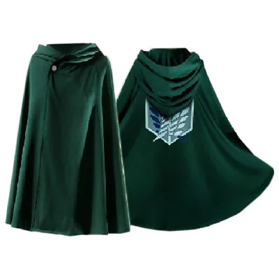 

Men Anime SNK Shingeki no Kyojin Wings of Freedom Attack on Titan Costumes Cosplay Cloaks attacking giant's liberty wings