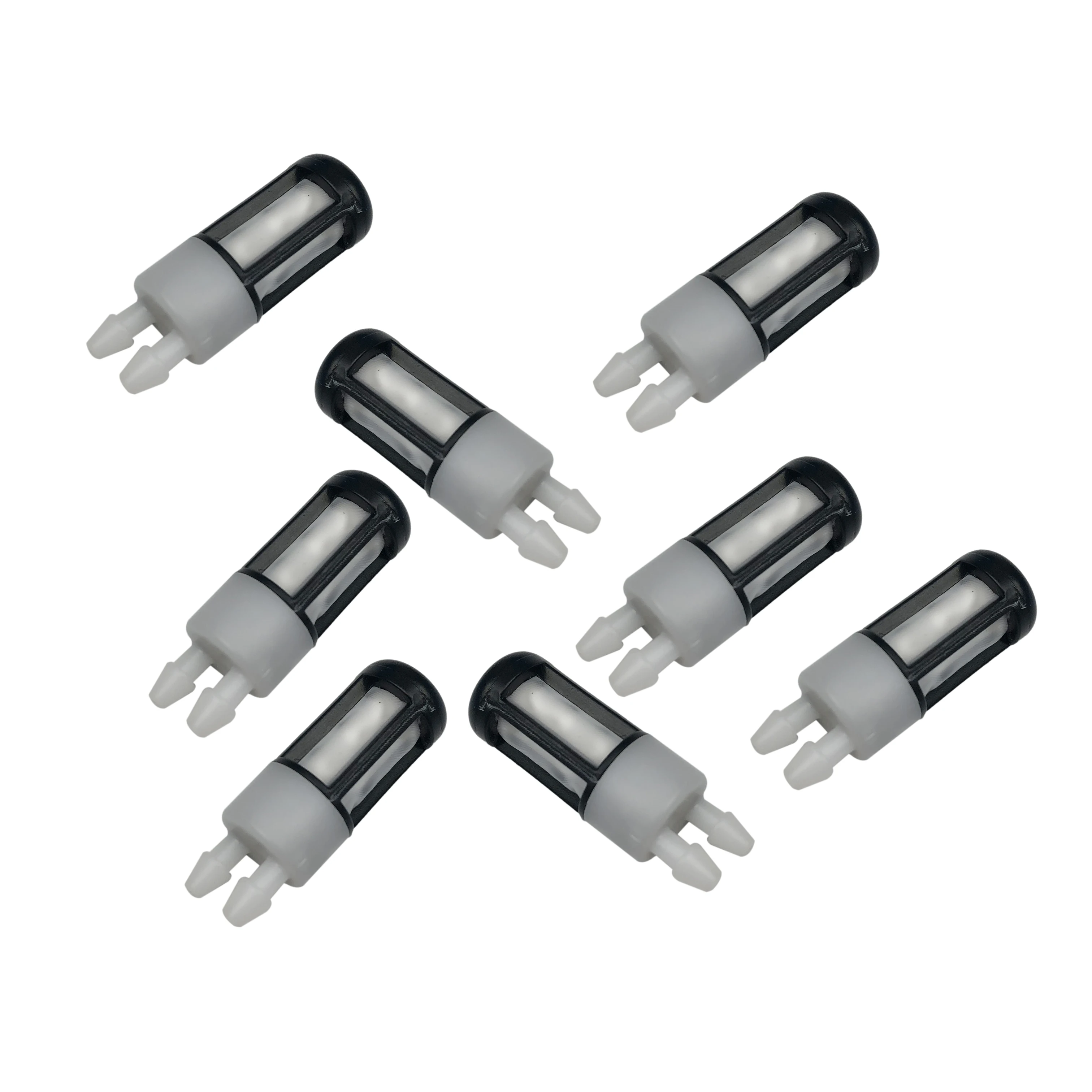 

10pcs/lot Dual Port Fuel Filter Fit For Stihl BR600 BR550 BR500 Leaf Blower 4282 007 3600 Replacement 0000 350 3514 00003503514