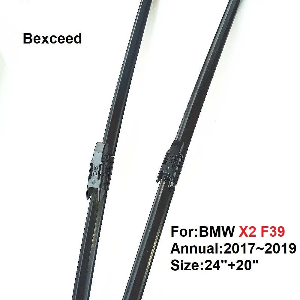 

Wiper Blade For BMW X2 F39 sDrive 18i 20i 18d xDrive 20d 24+20 Bexceed Windshield Windscreen 2017 2018 2019