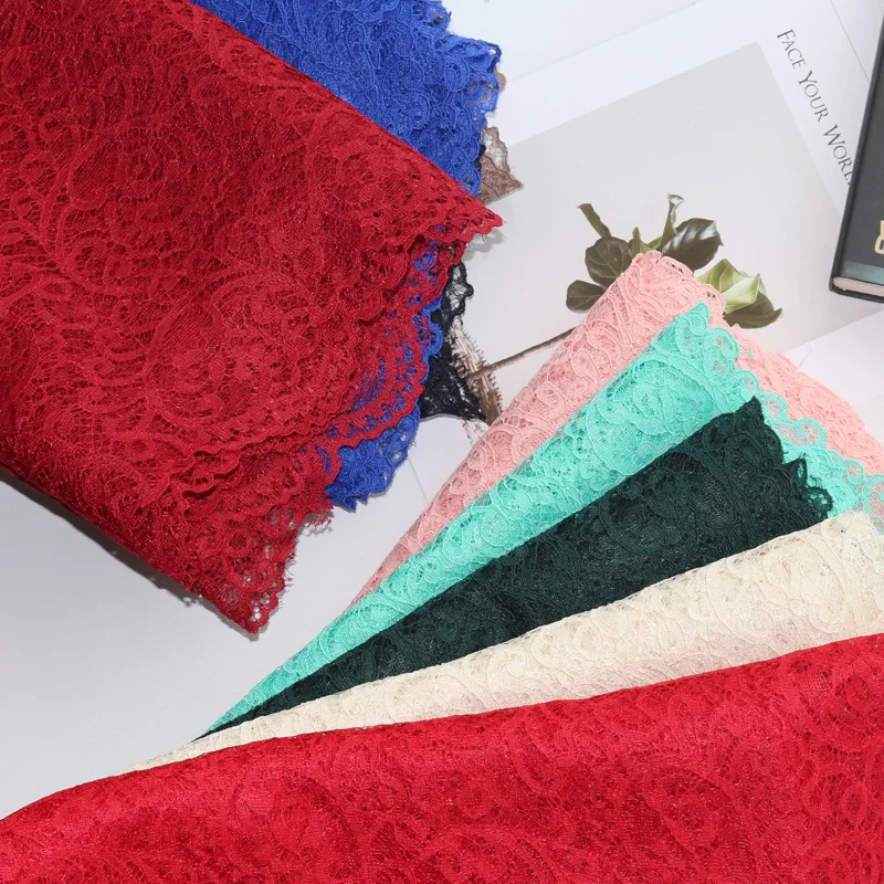 Кружевная ткань с цветочной вышивкой ширина 140 см африканская кружевная