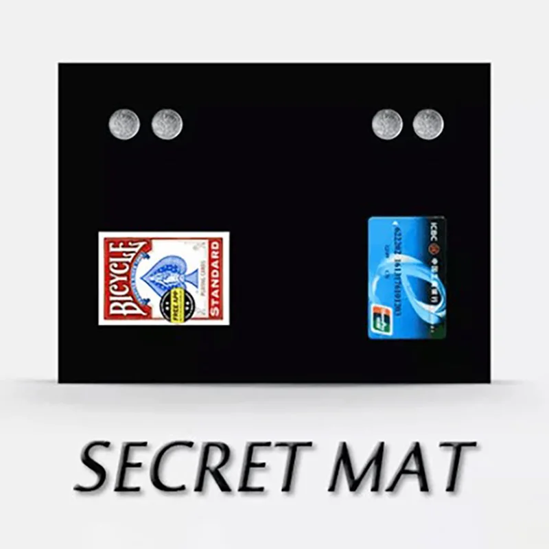 Secret Mat by Shawn Lee Magic Tricks Close Up Poker Deck Card Mat Accessories Gimmicks Illusions Props Magician Magia Mat Pad