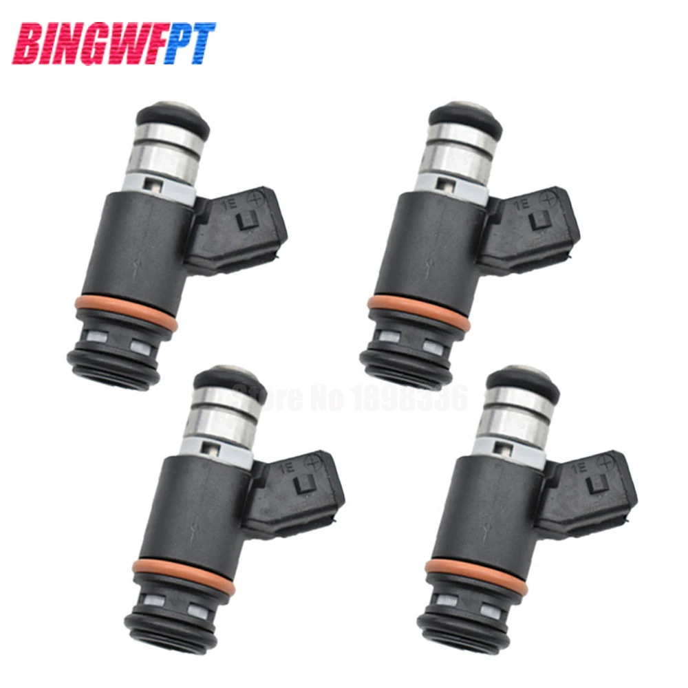 

4pcs Fuel Injector Nozzle IWP076 IWP-076 021906031B 021 906 031B For V W CORRADO SHARAN VENTO GOLF PASSAT BORA 805000348303