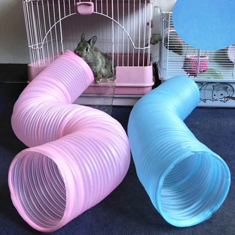 Туннель для домашних животных креативные модные пластиковые хомяка туннель