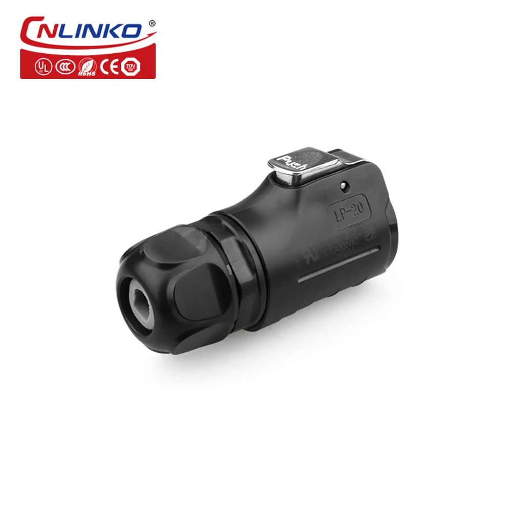 Cnlinko M20 5Pin водонепроницаемый круговой кабель быстрый соединитель провода Мужской