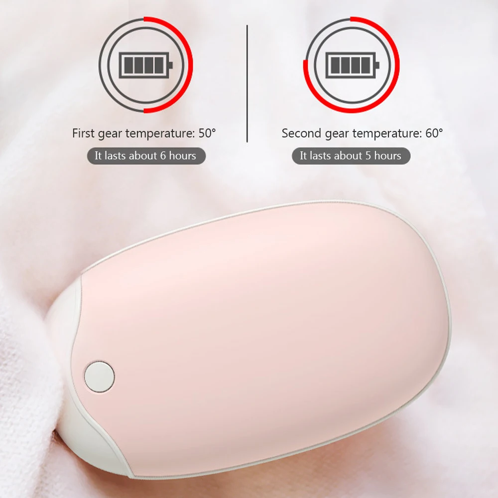 Мини 4000mAh USB Перезаряжаемый Электрический подогреватель для рук удобный