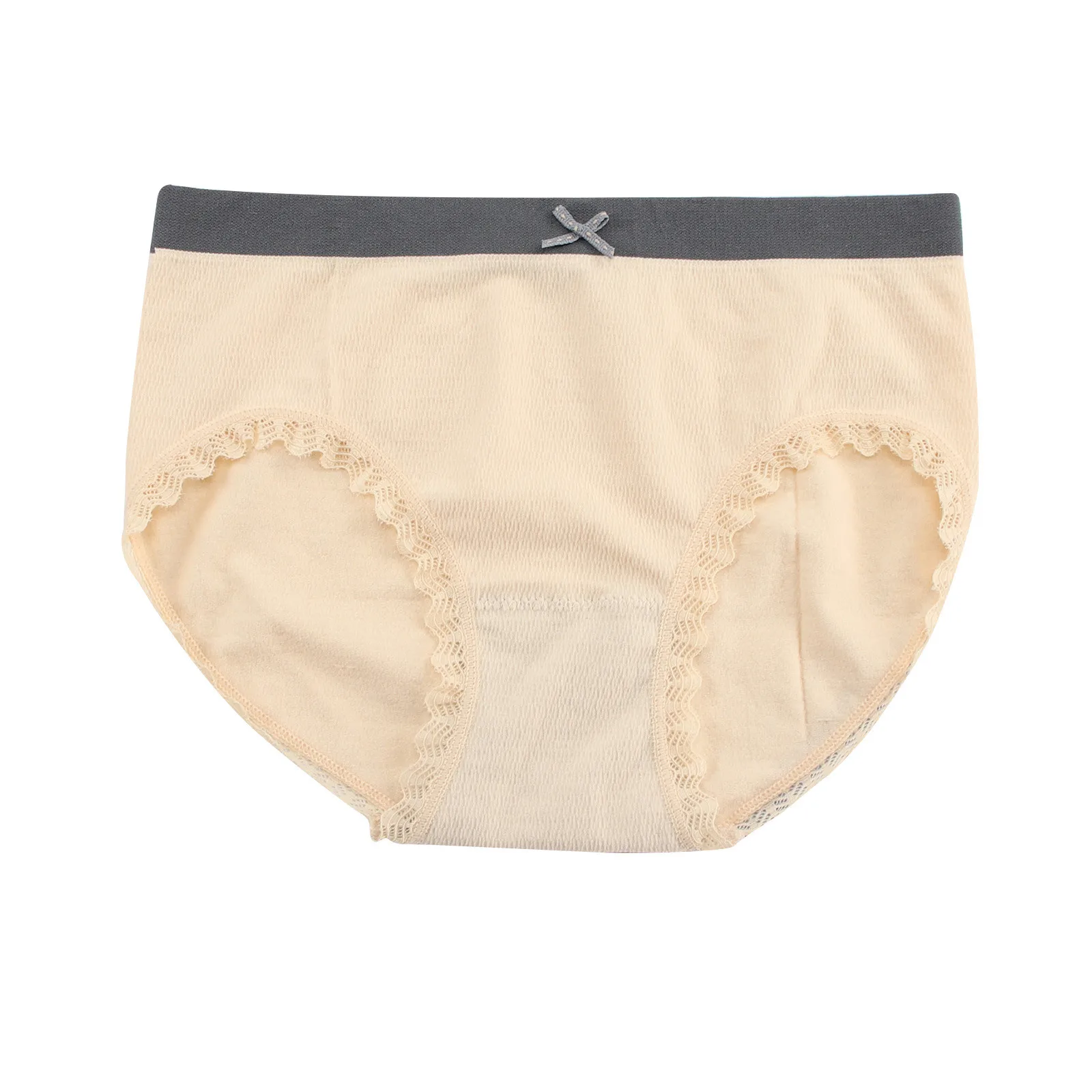 

Girls panties lingerie underwear womenLadies Mid-waist Lace Comfortable Breathable Briefs solid color нижнее беле женское U*