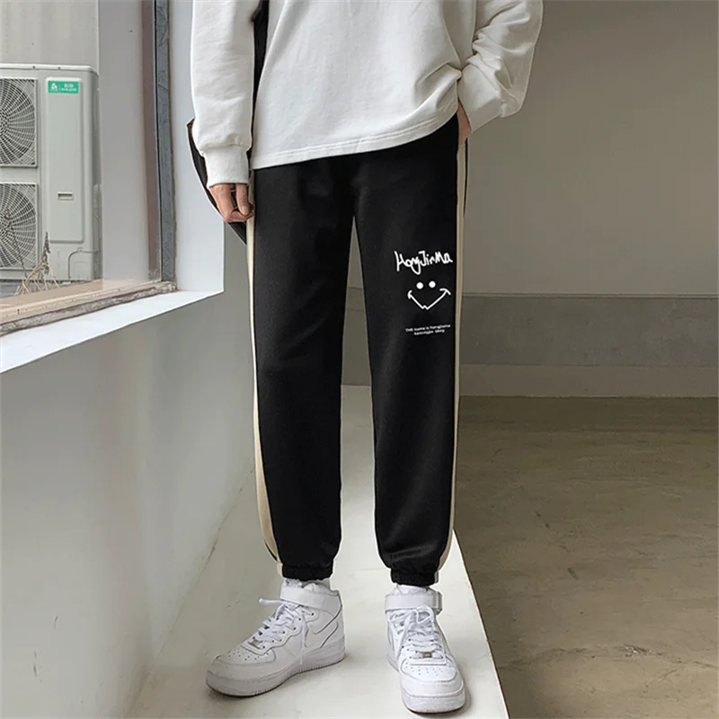 

Casual Pants Men Joggers Sweatpants Korean Of Tracksuit Loose Basketball Pants For Men And Women Casual Pants Men Trousers
