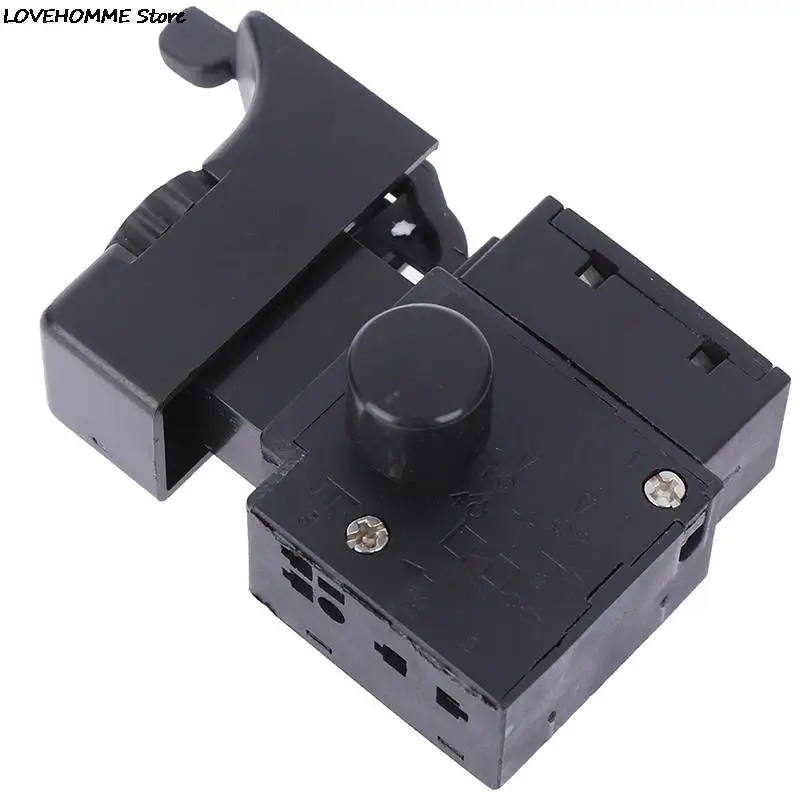 Электроинструмент с замком для электроинструмента кнопка включения контролем