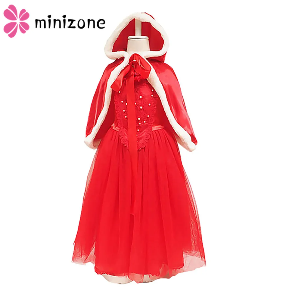 Детские платья на новый год комплект из 2 предметов зимнее маскарадное платье для