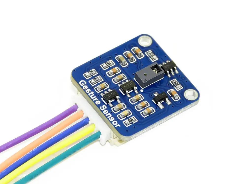 

PAJ7620U2 Gesture Sensor allows to recognise up to 9 gestures via the I2C interface faster,more accurate suits for smart home