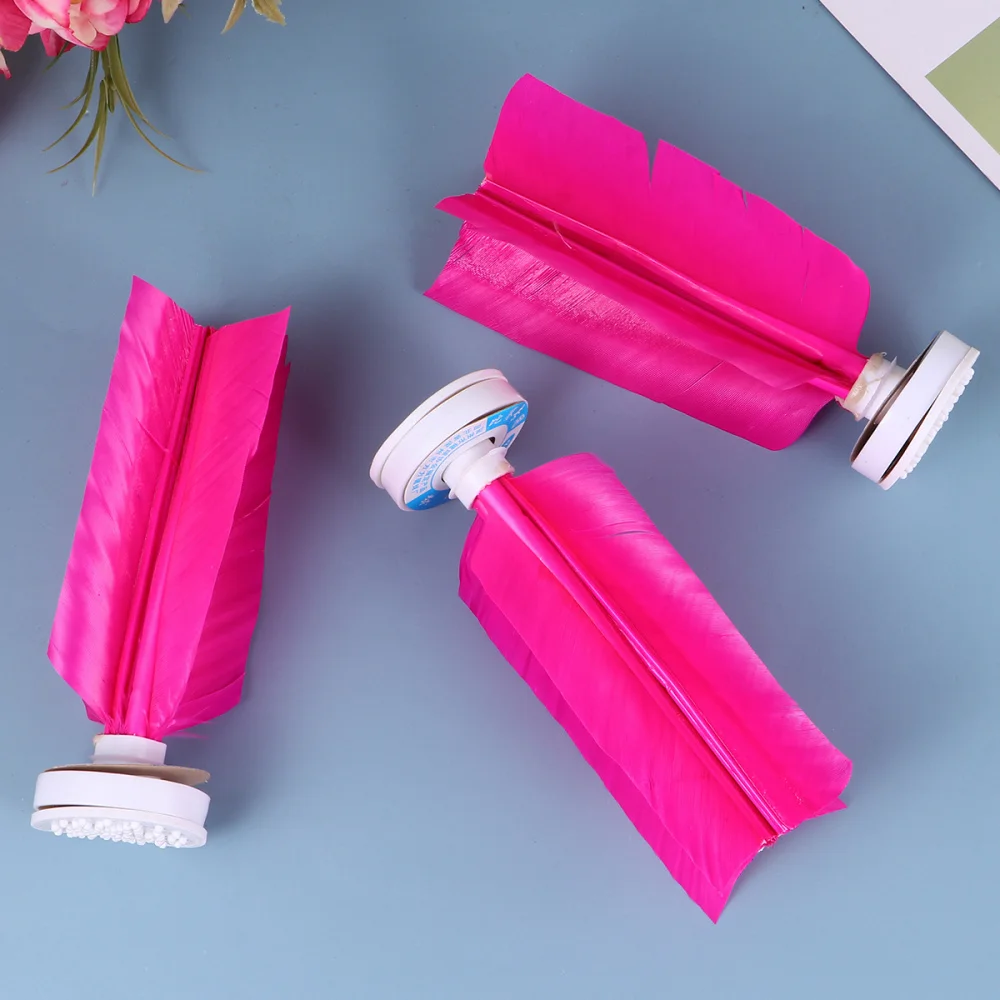 

6 Pcs Adult Training Fitness Shuttlecock Colored Shuttlecock Goose Feather Shuttlecock Chinese Traditional Shuttlecock Spor