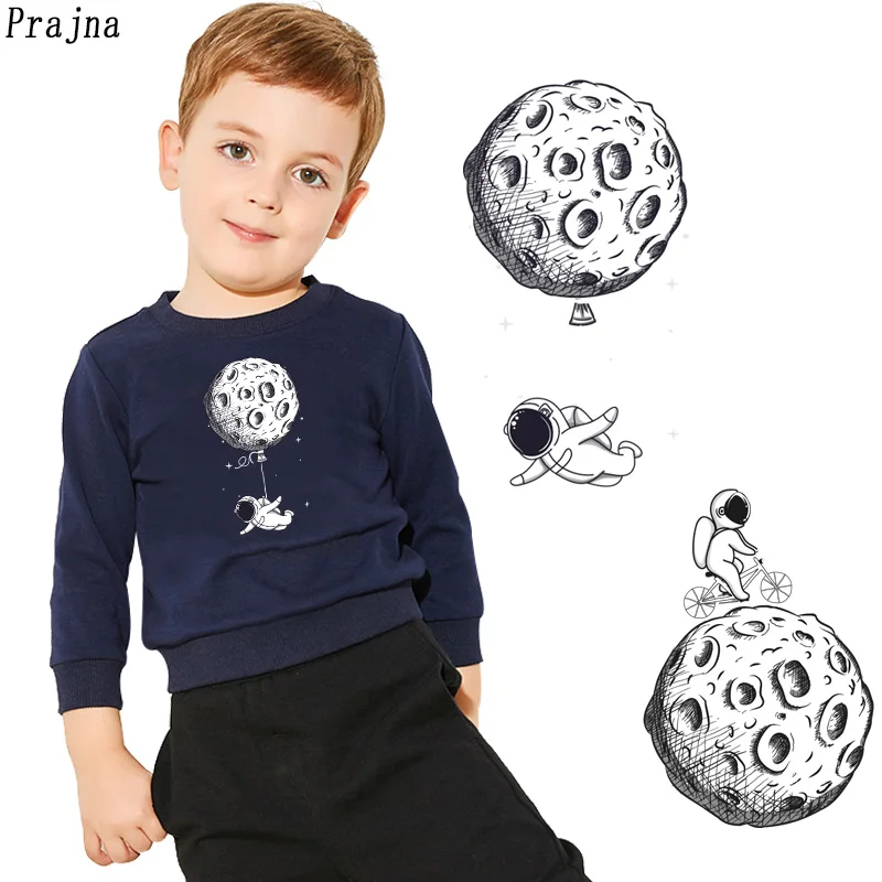 Праджня для переноса утюгом пространство нашивка с космонавтом теплопроводная