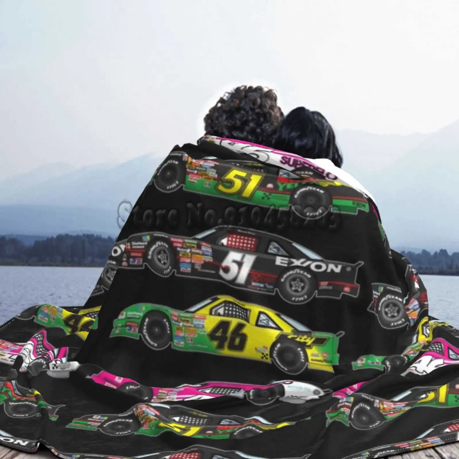 Иллюстрация автомобиля Days Of Thunder ВОРКАУТ ожоги ворсистый бросок мягкое одеяло