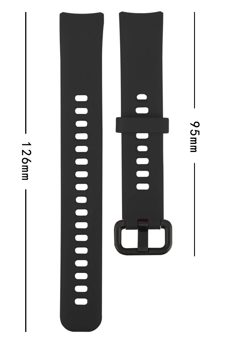 Ремешок силиконовый для Huawei Honor band 4 спортивный смарт браслет с NFC стандартной