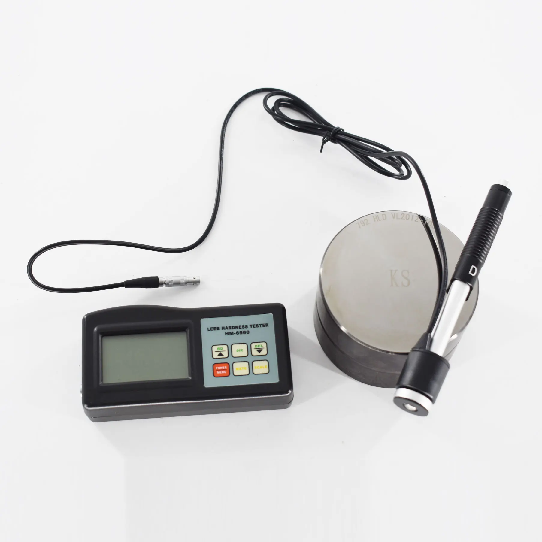 

HM-6560 Portable Leeb Hardness Tester Metals Durometer Measuring range 200 ~ 900 HLD