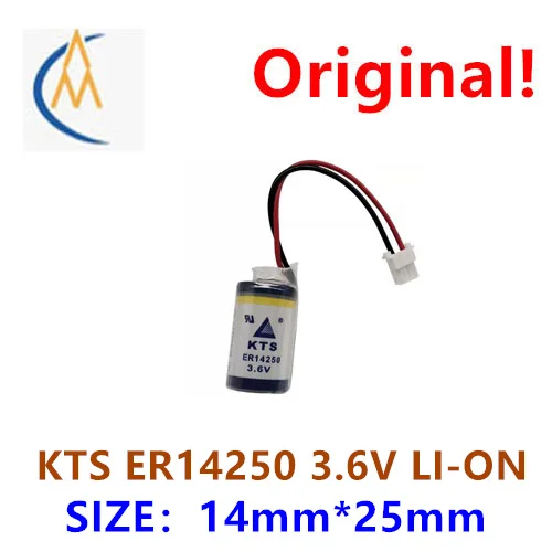 

KTS er14250 3,6 V 1 / 2AA dvp-32eh 40eh 80eh delta программатор литиевая батарея PLC большой емкости и долговечности