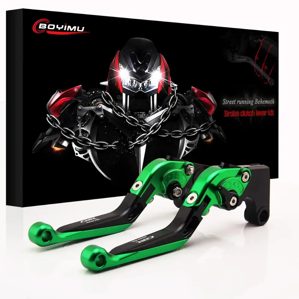 

For HONDA CBR 1000RR CBR1000RR 2004-2019 Motorcycle Adjustable Folding Extendable Brake Clutch Levers Logo CBR1000RR