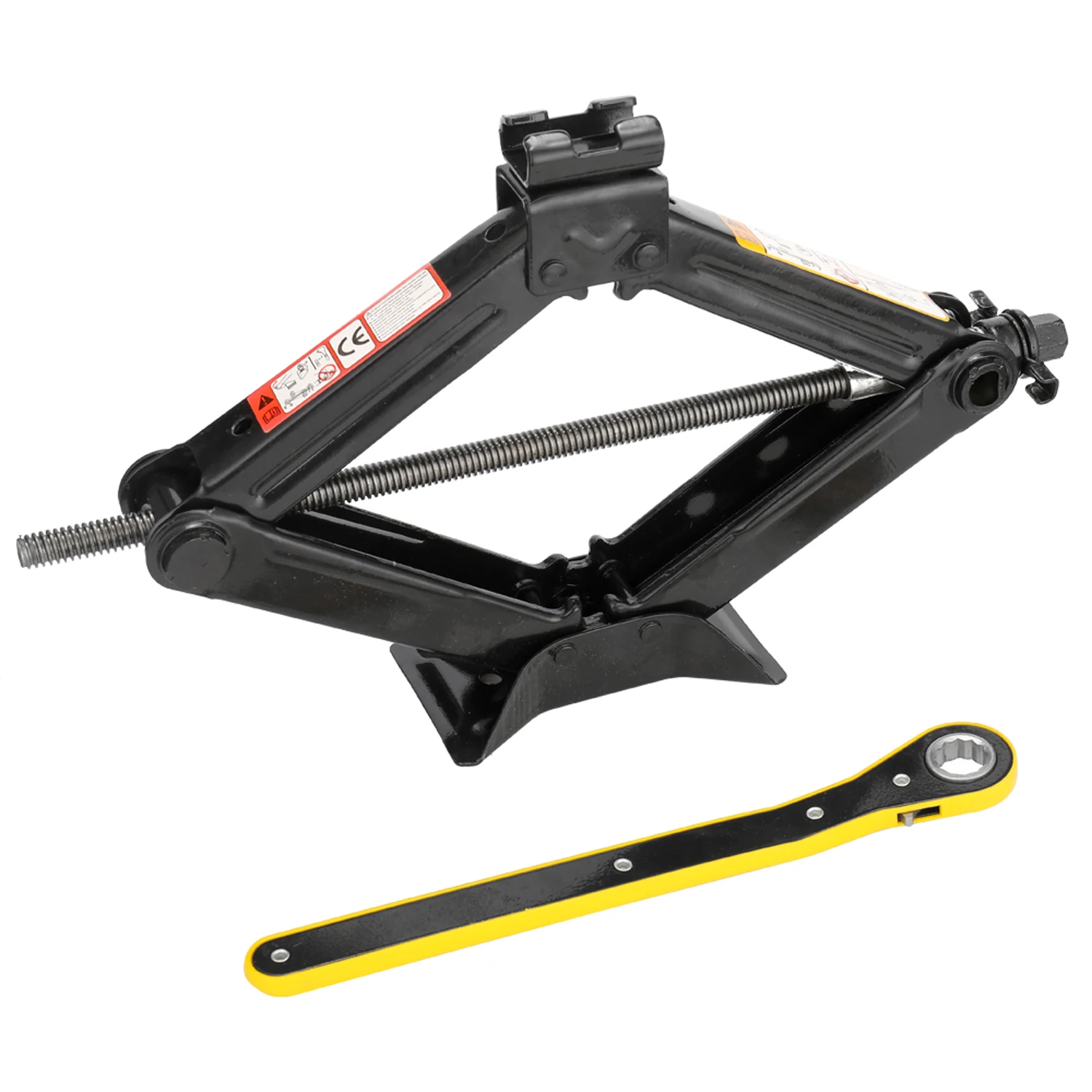 Подъемный домкрат 2 тонны Ручной Стальной мини ножничный инструмент для ремонта