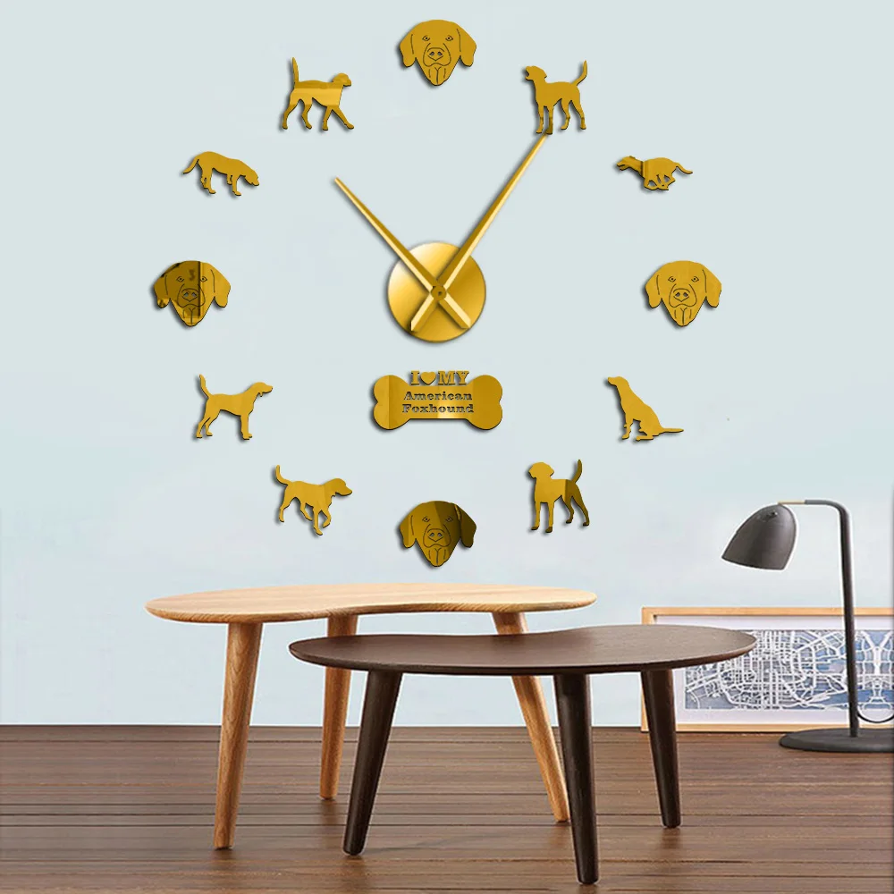 Настенные часы Foxhound в американском стиле набор для самостоятельной сборки часов