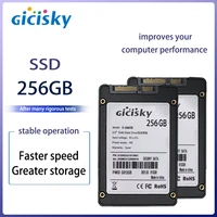 gicisky sata iii 256gb ssd 2 5 inch hard drive internal solid state drive for for notebook laptop desktop macbook pro